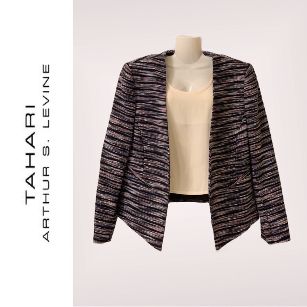 Tahari/Arthur S. Levine Tweed Blazer
